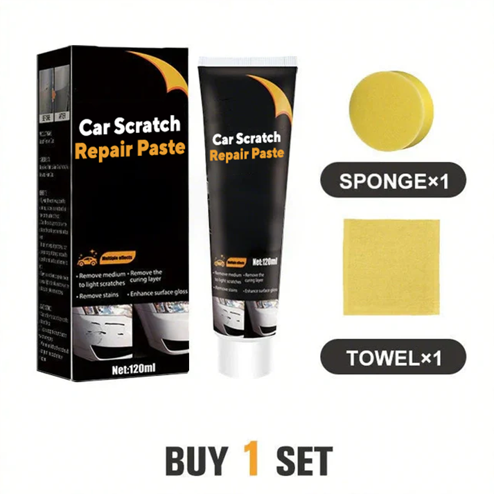 Car Scratch Repair Paste (Easy Application, Quick Drying & Invisible Finish)
